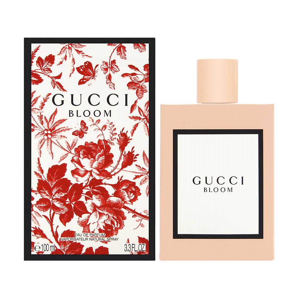 Gucci Bloom for Women Eau de Parfum Spray, 3.3 Ounce, Multi Floral 3.3 Fl Oz (Pack of 1)