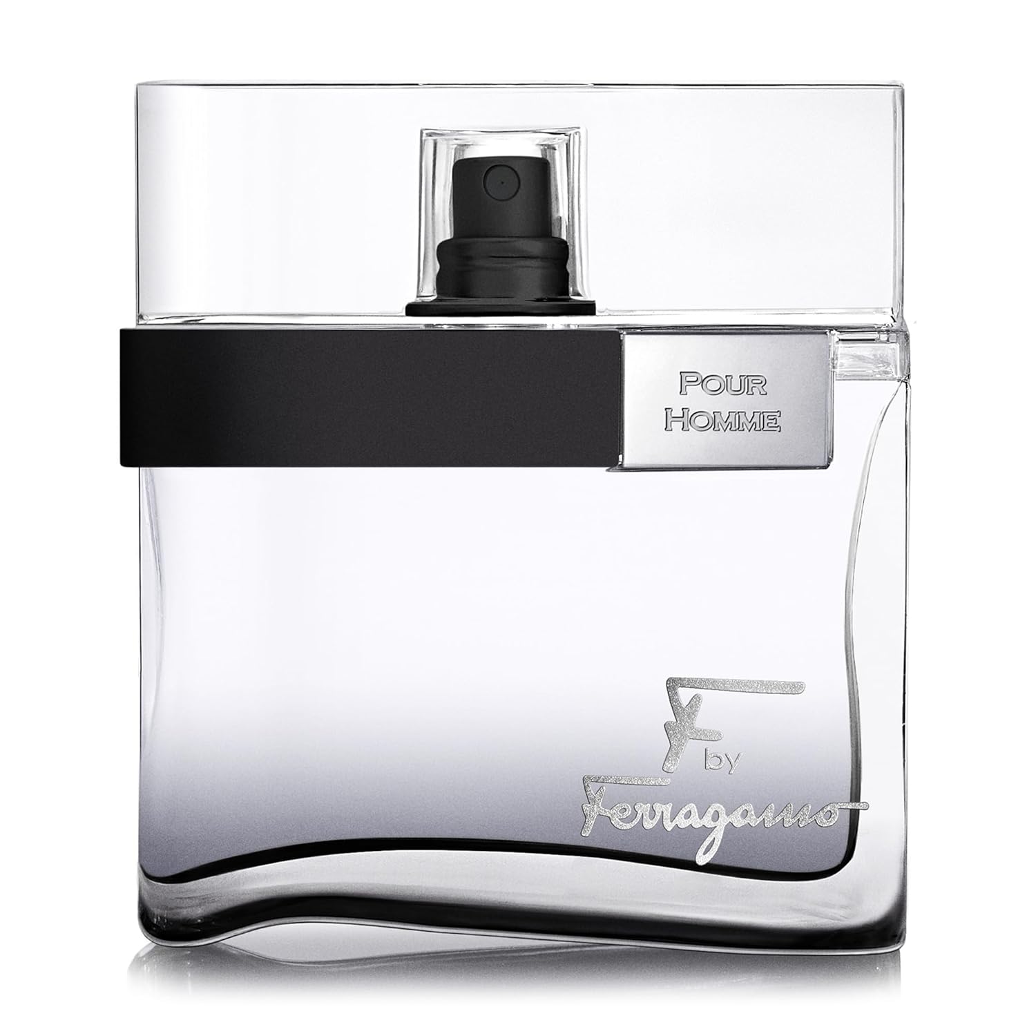 F by Ferragamo Black Eau de Toilette Pour Homme, Cologne Spray for Men 1.7 fl oz.