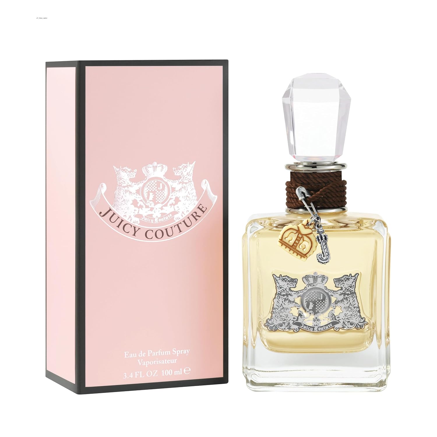 Juicy Couture Eau De Parfum, Women's Perfume with Notes of Passion Fruit, Princess Lili & Patchouli - Fruity & Floral, EDP Spray 3.4 Fl Oz (Pack of 1)