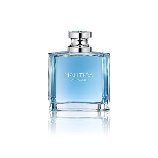 Voyage Eau De Toilette, Cologne and Fragrance For Men, Fresh, Romantic, Fruity Scent Woody, Aquatic Notes of Apple, Water Lotus, Cedarwood, and Musk Ideal Day Wear, Long Lasting 3.3Fl oz Nautica Voyage 1 Count (Pack of 1)