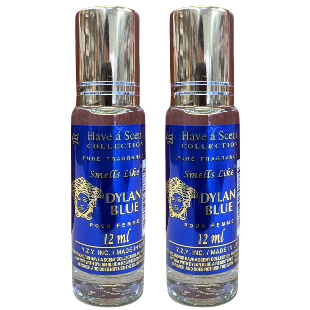 Fragrance Perfume smell like Dylan Bleu W Roll On Oil 12ml (Pack of 2)