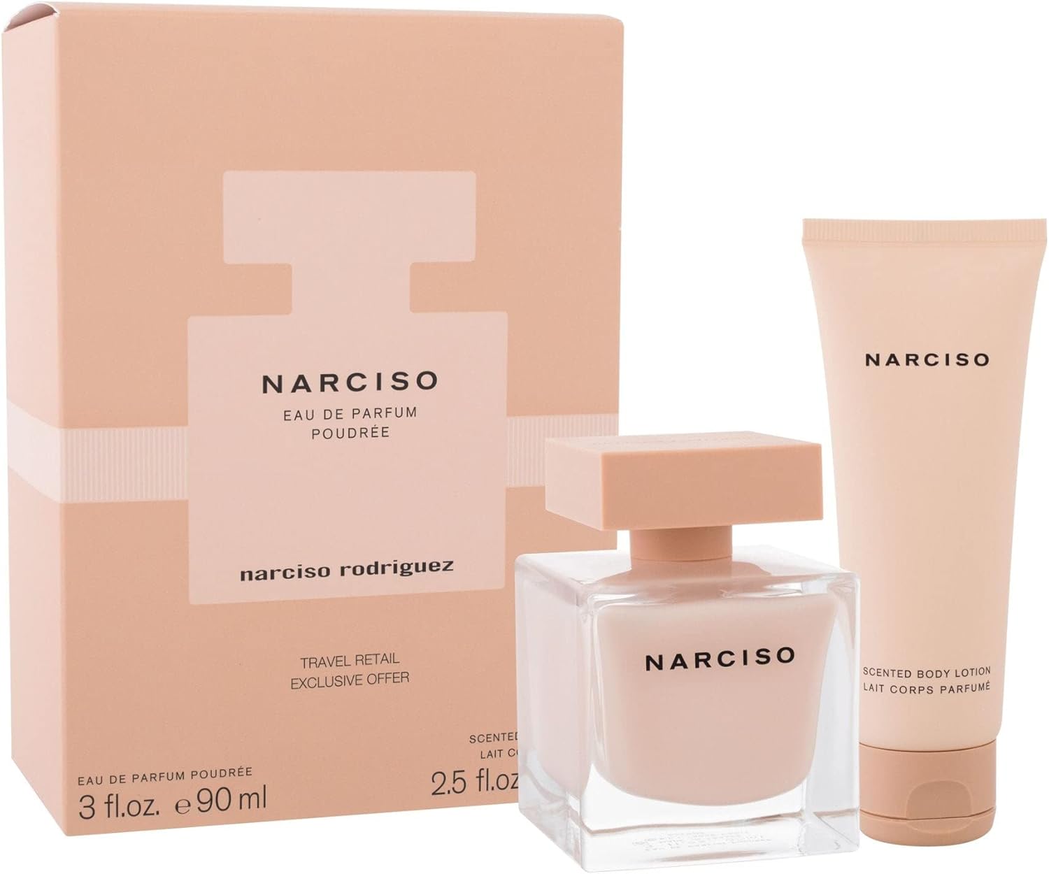 NARCISO RODRIGUEZ NARCISO POUDREE by Narciso Rodriguez, EAU DE PARFUM SPRAY 3 OZ & BODY LOTION 2.5 OZ