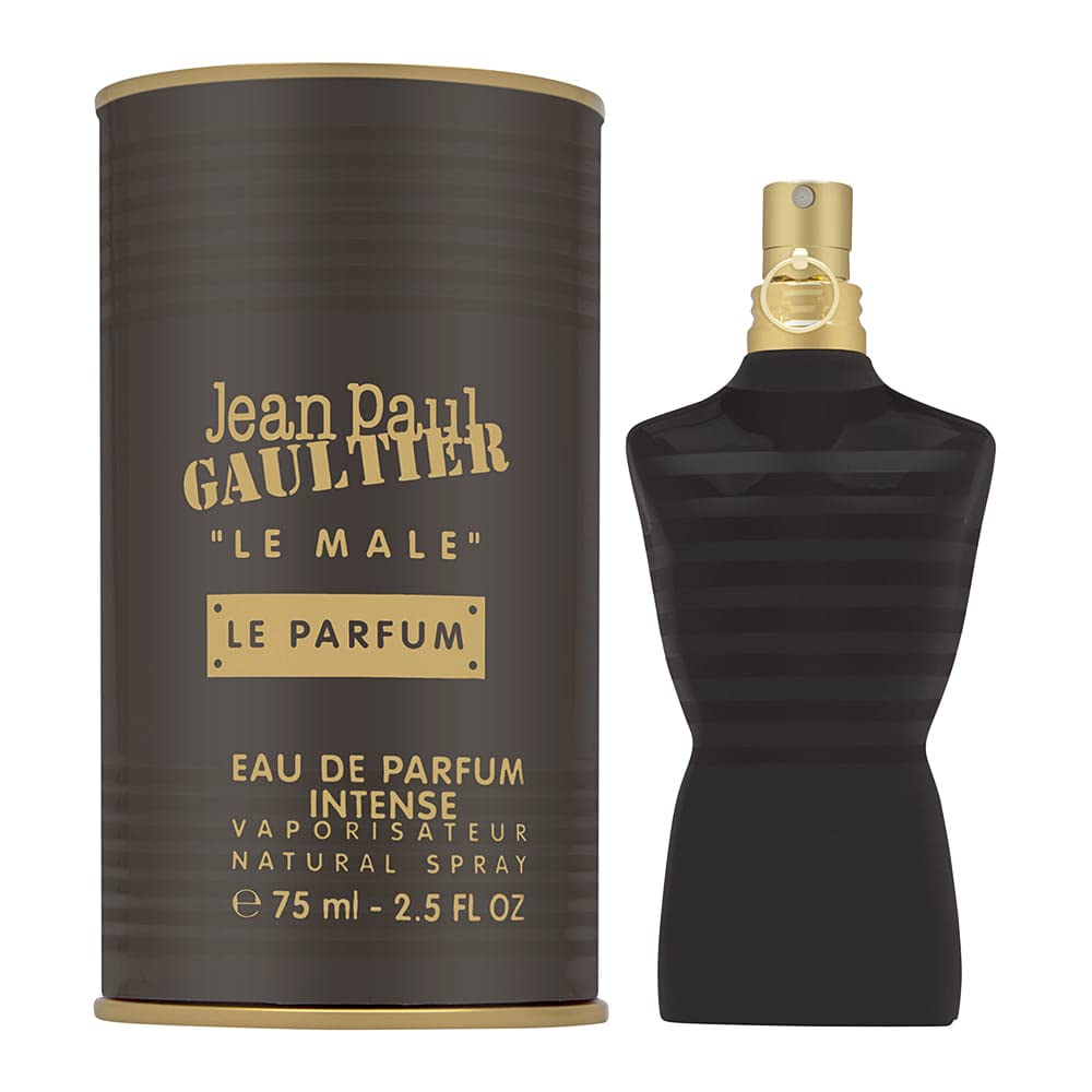 Le Male Le Parfum by Jean Paul Gaultier for Men 2.5 oz Eau de Parfum Intense Spray 2.5 Fl Oz (Pack of 1)