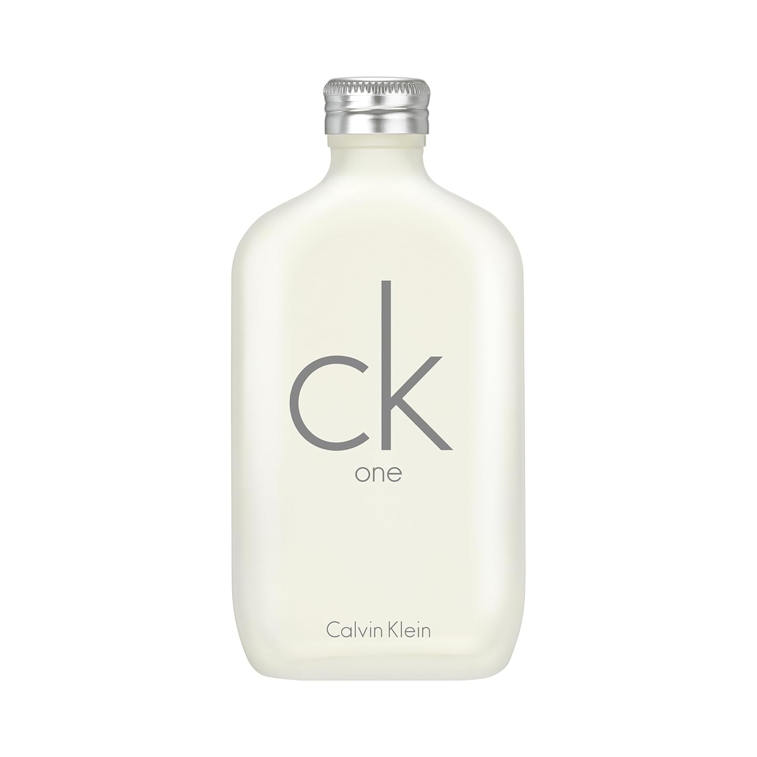 Calvin Klein CK One Eau de Toilette – Citrus Unisex Fragrance – With Notes of Green Tea, Bergamot, Cardamom, Violet & Amber – Luxury Unisex Perfumes – Long Lasting Fragrance 6.7 Fl Oz (Pack of 1)
