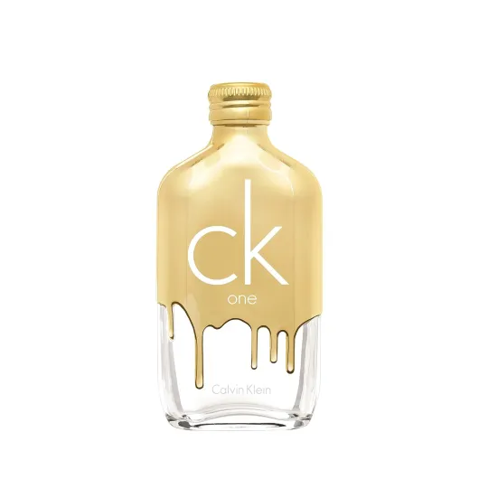 Calvin Klein CK One Gold Eau de Toilette – Woody Unisex Cologne – With Notes of Bergamot, Fig, Neroli & Guaiac Wood – Long Lasting Fragrance