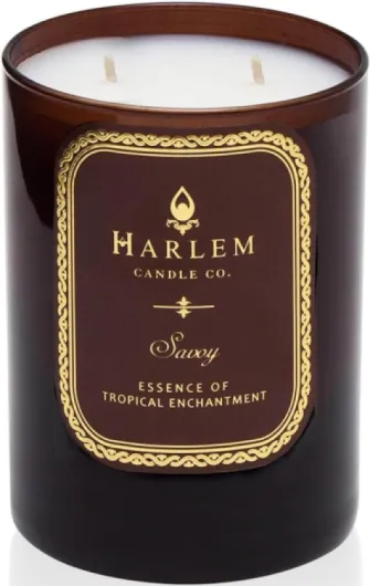 Savoy - Luxury Scented Soy Candle, 11 oz - 80-Hour Burn Time - Blackcurrant, Mandarin, Green Apple and Lily of The Valley - Scented Candles for Home