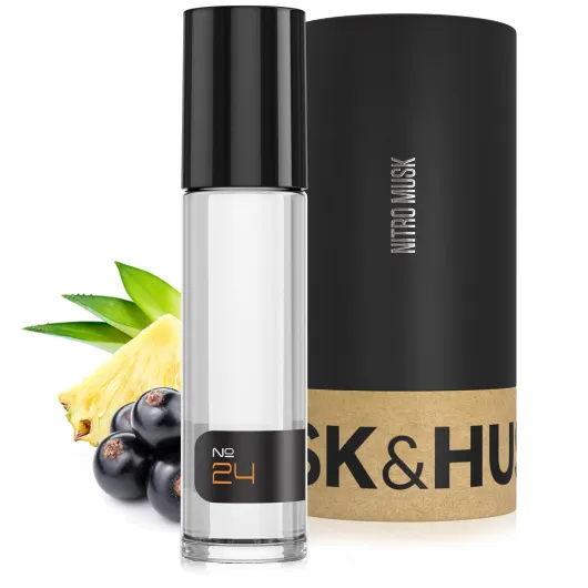 Musk & Hustle Creed Aventus for Men Premium Impression - No - 24 - Superior Ingredients & Note Formula - Men's Cologne Oil - Masterfully Blended in U.S.A M&H version of Aventus for Men 0.33 Fl Oz (Pack of 1)