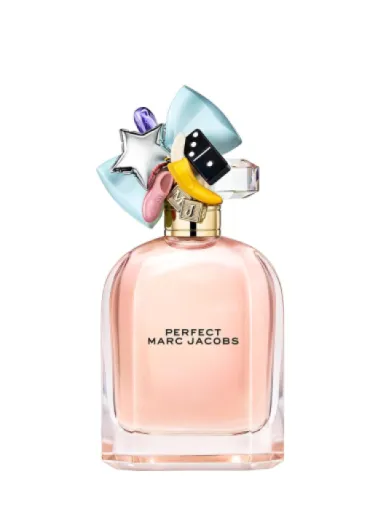 Marc Jacobs Perfect Eau de Parfum – Floral Women's Perfume – With Notes of Rhubarb, Daffodil, Almond Milk & Cashmeran 3.3 fl oz.