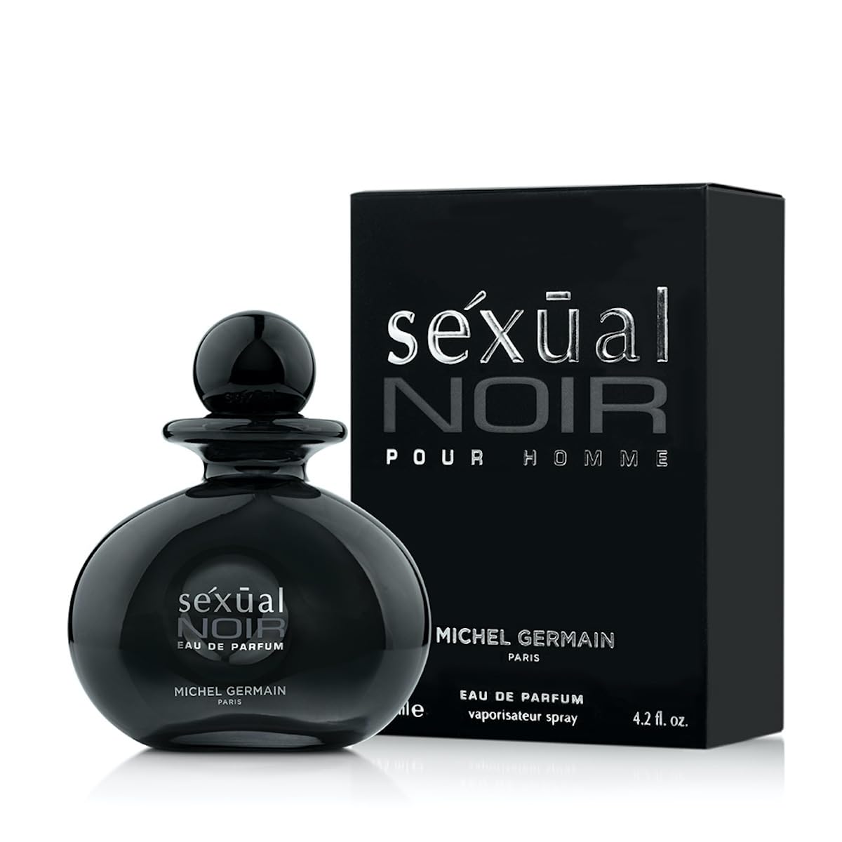 Michel Germain Sexual Noir Pour Homme Eau de Parfum 4.2 Fl Oz (Pack of 1)