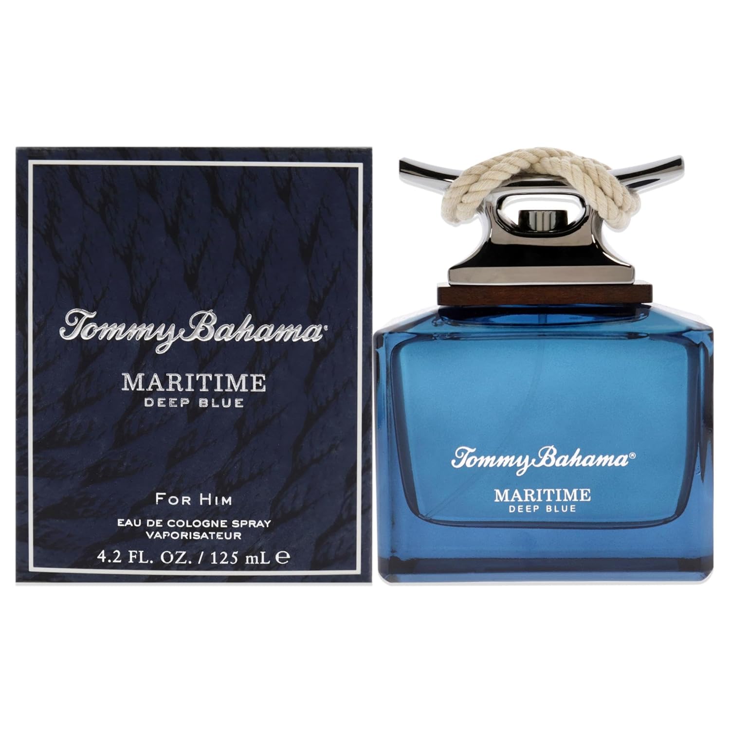 Maritime Deep Blue Cologne, 4.2 Fl Oz Fresh,Rosemary 4.2 Fl Oz (Pack of 1)