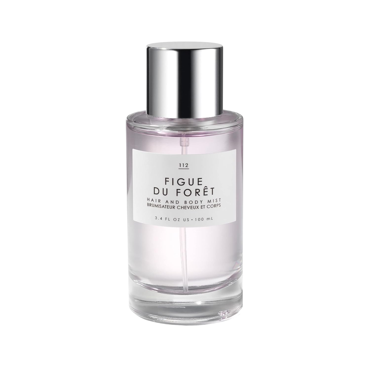 Figue du Forêt Hair & Body Perfume Mist - 3.4oz (100ml) - Fig, White Tea and Sweet Almond Milk Fragrance Notes Figue du Forêt 3.4 Fl Oz (Pack of 1)