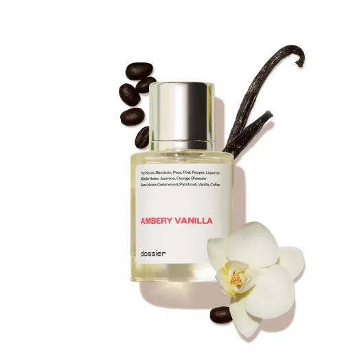 Ambery Vanilla 1.7Oz (50ml) - Eau de Parfum - Inspired by Y S.L's B.lack O.pium - Long-lasting Fragrance - Feminine Ambery Vanilla 1.7 Fl Oz (Pack of 1)