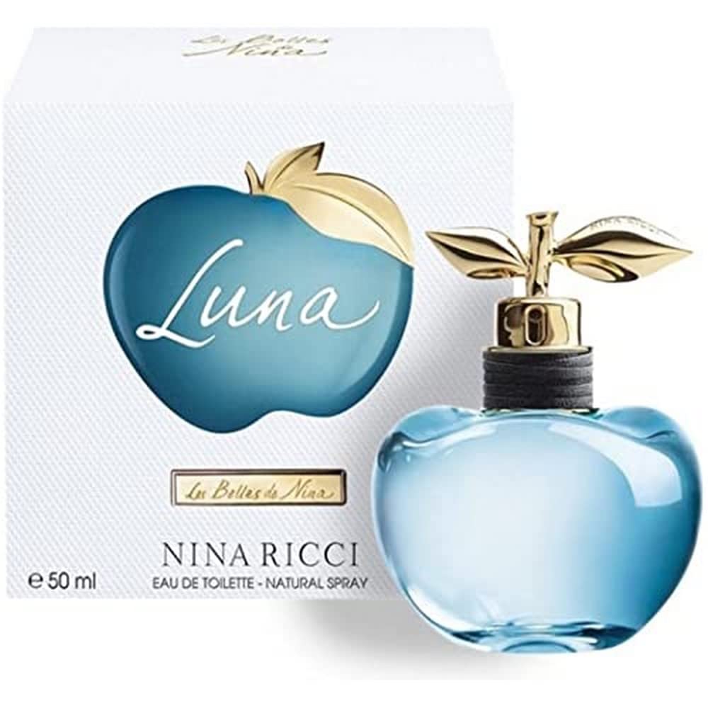 Nina Ricci Luna - Perfume For Women - Amber Vanilla Fragrance Mist - Opens With Notes Of Wild Berries And Orange Blossom - Blended With Tangerine, Lime, Caramel, Pear And Jasmine - EDT Spray - 1.7 Oz
