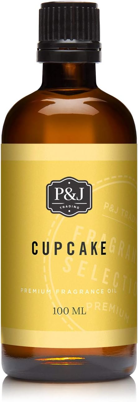 P&J Fragrance Oil - Cupcake Scent, 100ml Cupcake 3.38 Fl Oz (Pack of 1)