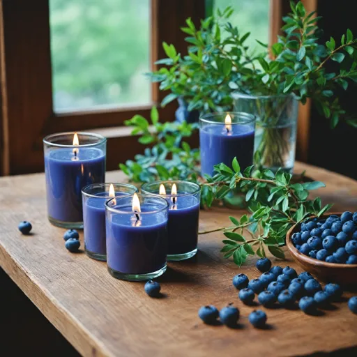 The Allure of Blueberry Scented Candles