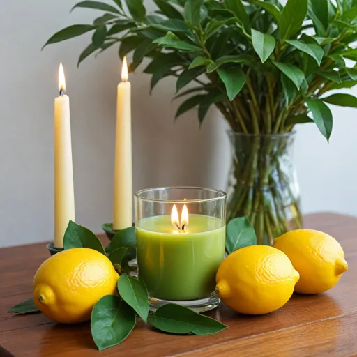 The Allure of Lemon Scented Candles