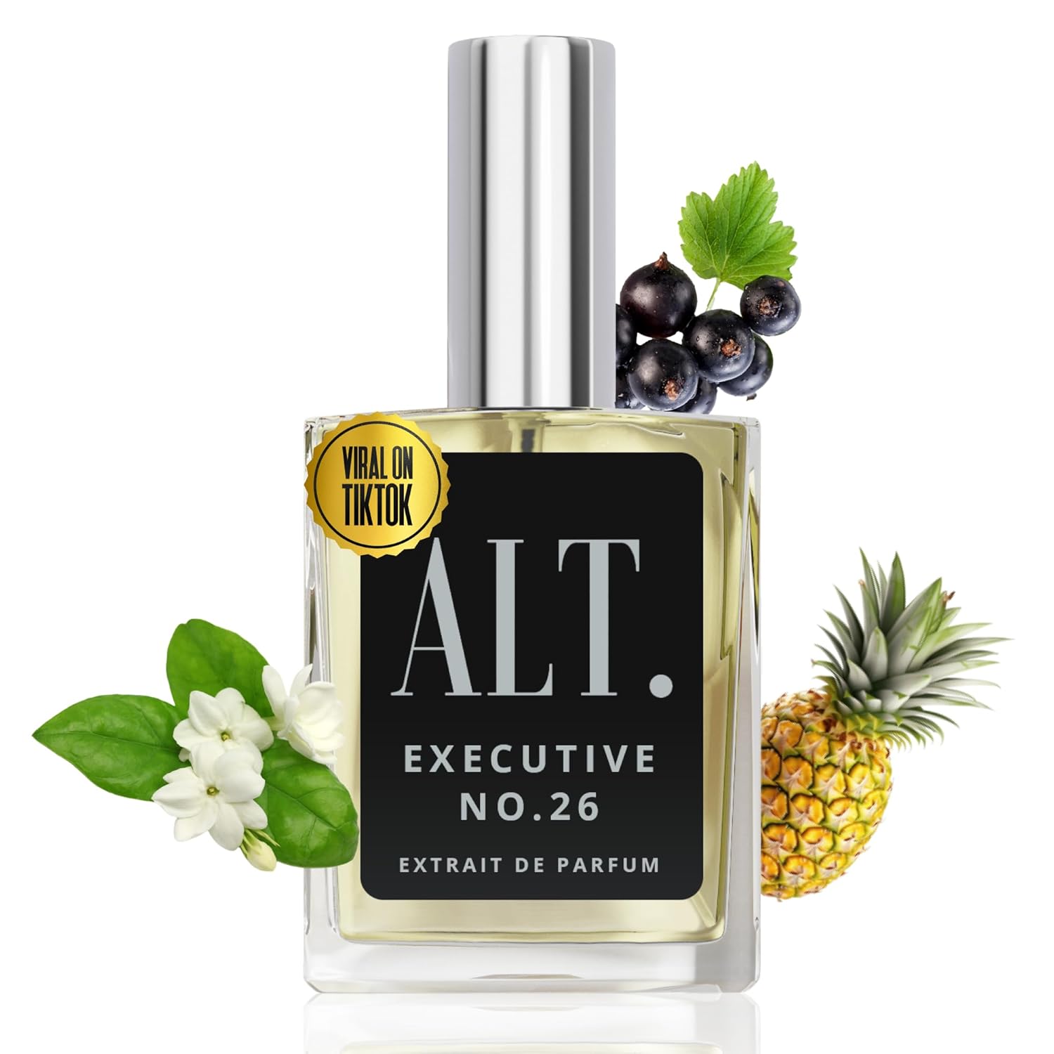 ALT - Fragrances Executive No - 26 Extrait de Parfum Men, 3.3 fl oz (100 ml) 3.33 Fl Oz (Pack of 1)
