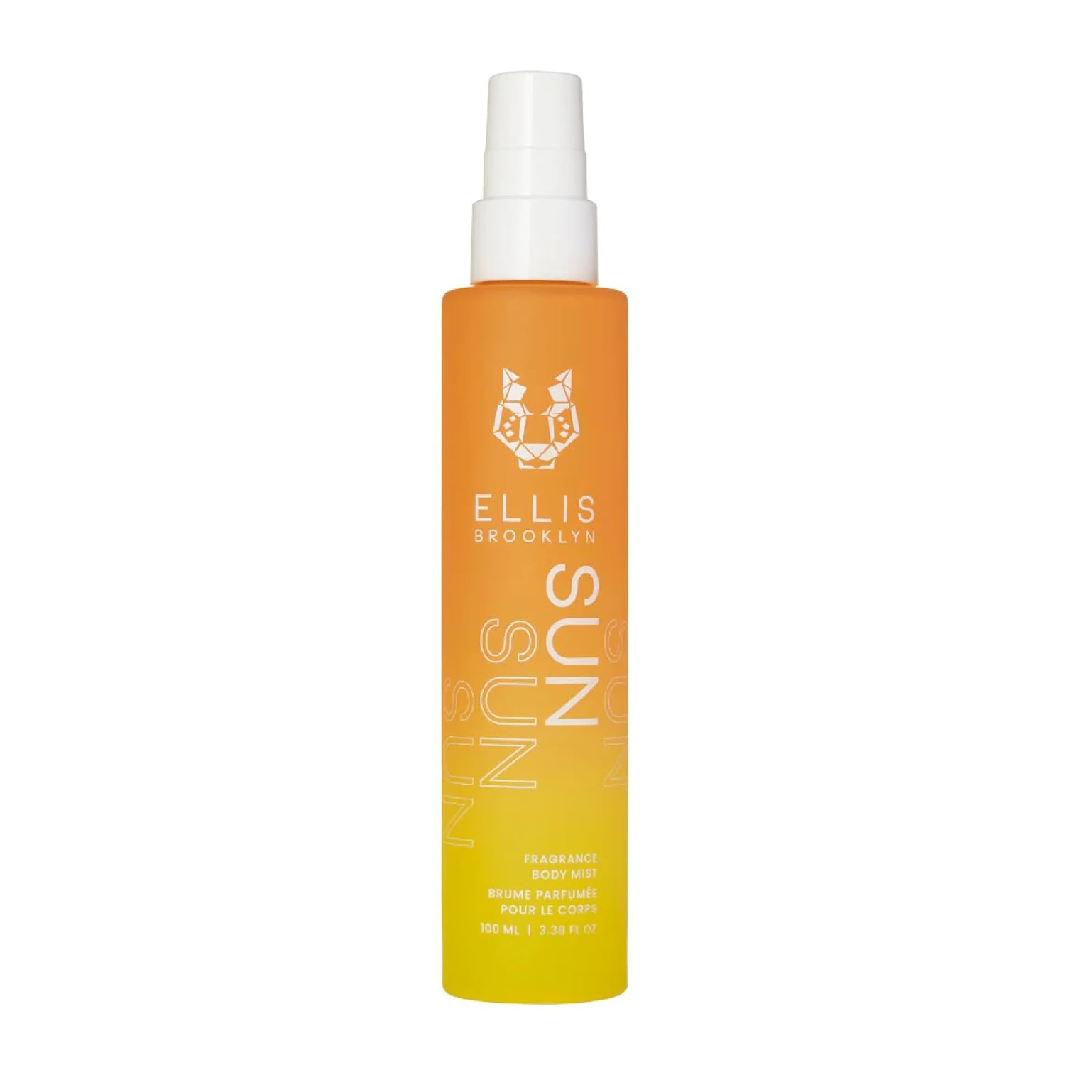 SUN Hair And Body Fragrance Mist - Rich Floral Perfume with Italian Mandarin, Orange Flower Water, & Cedarwood, Vegan Perfume Mist, Made In The USA, 100ml 3.38 Fl Oz Sun 3.38 Fl Oz (Pack of 1)