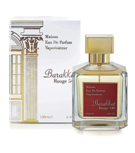 Fragrance World Barakkat Rouge 540 by Maison Alhambra for Women - 3.4 oz EDP Spray