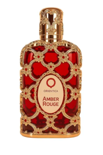 Amber Rouge 80ml Eau de Parfum Spray - Luxurious Unisex Fragrance with Amber and Seaweed 2.7 Fl Oz (Pack of 1)