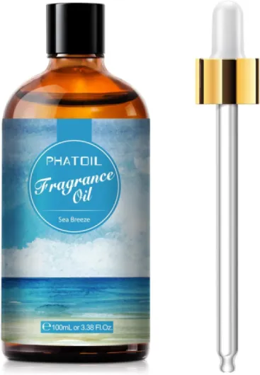 3.38FL.OZ Sea Breeze Fragrance Oils for Aromatherapy, Essential Oils for Diffusers for Home, Perfect for Diffuser, DIY Candle and Soap Making, DIY Scented Products - 100ml