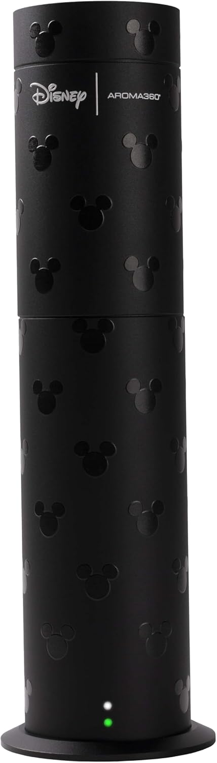 Disney-Mini Pro Scent Diffuser-Aroma Diffuser for Essential Oils-Cold-Air Diffusion-600sq.ft - Coverage-Waterless Air Diffuser-Disney Mickey Mouse Works Exclusively with Pro Pod Bottles