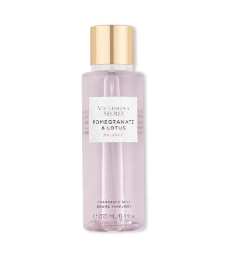 Victoria's Secret Pomegranate and Lotus Body Mist for Women, Perfume with Notes of Pomegranate and Lotus Flowers, Womens Body Spray, Sheer Rejuvenation Women’s Fragrance - 250 ml / 8.4 oz Pomegranate & Lotus