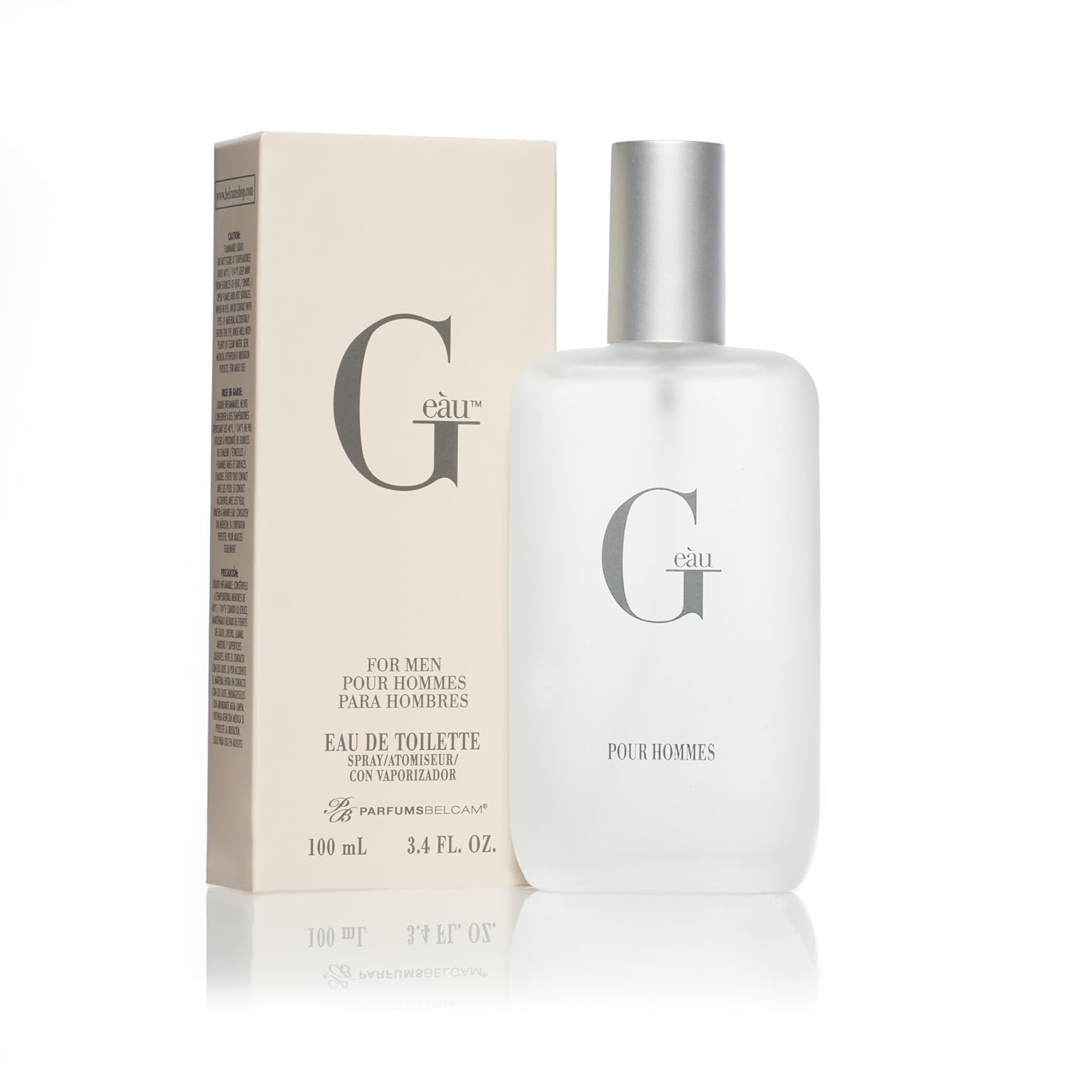 G eàu Eau de Toilette Perfume Spray for Men - 3.4 Fl Oz Affordable Long Lasting Cologne, Modern Masculine Scent with Woody Citrus Fragrance Made with Premium Oils for All Day Use Wood 3.4 Fl Oz (Pack of 1)