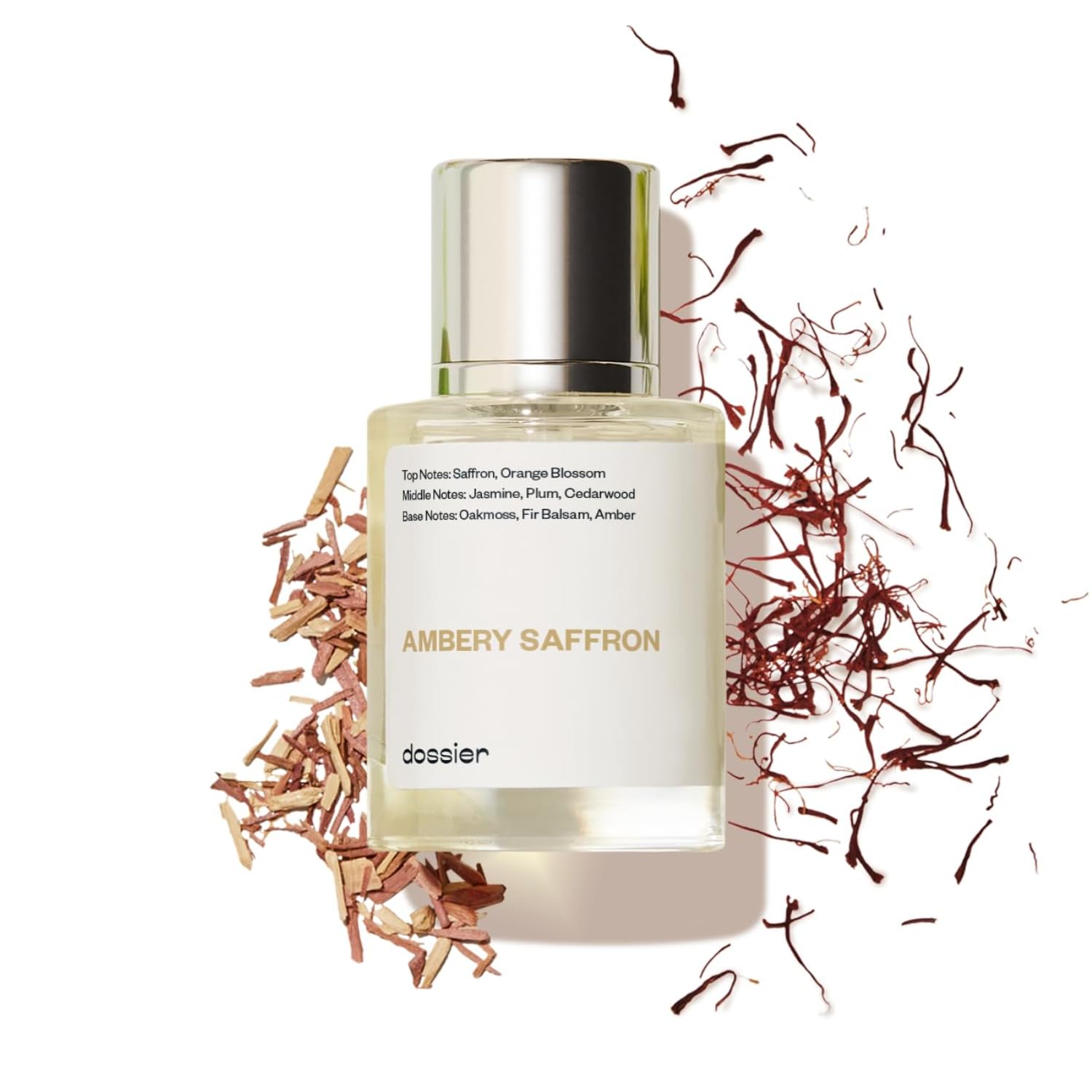 Ambery Saffron 1.7 Fl Oz (50ml) - Eau de Parfum - Inspired by B.accarat R.ouge 540 - Vegan, Unisex Perfume Spray Ambery Saffron 1.7 Fl Oz (Pack of 1)