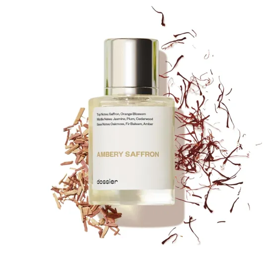 Ambery Saffron 1.7 Fl Oz (50ml) - Eau de Parfum - Inspired by B.accarat R.ouge 540 - Vegan, Unisex Perfume Spray Ambery Saffron 1.7 Fl Oz (Pack of 1)