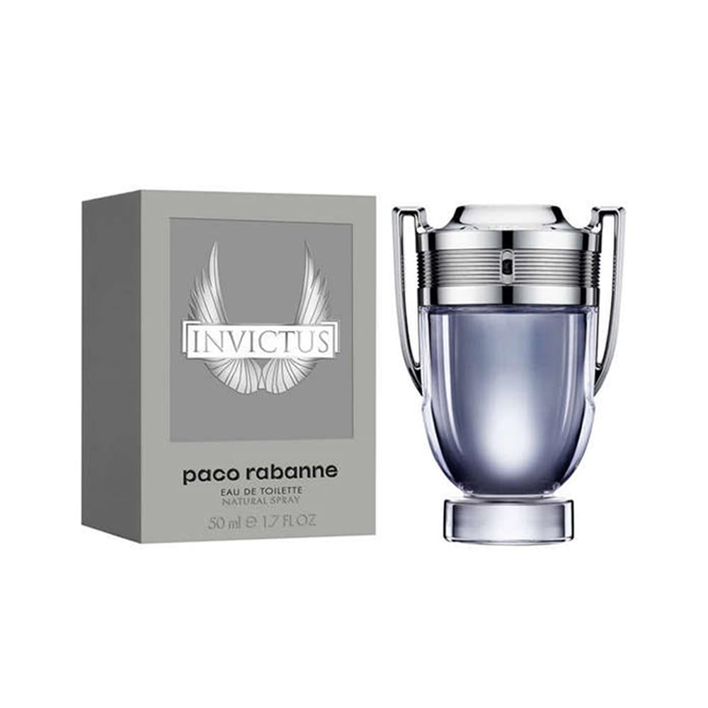 Invictus by Paco Rabanne for Men 1.7 oz Eau de Toilette Spray Fresh 1.7 Fl Oz (Pack of 1)