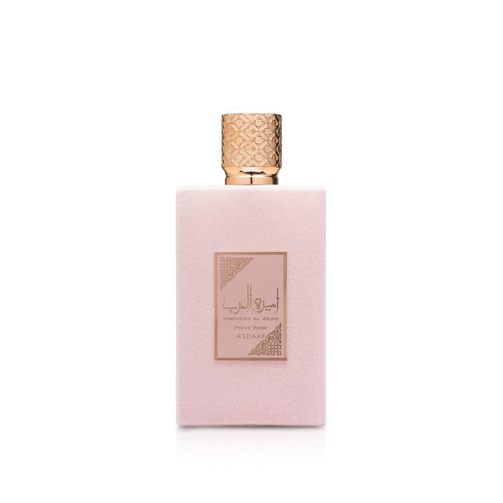 Asdaaf Ameerat Al Arab Prive Rose Eau de Parfum Spray for Women, 3.4 Ounce Fresh 3.4 Fl Oz (Pack of 1)