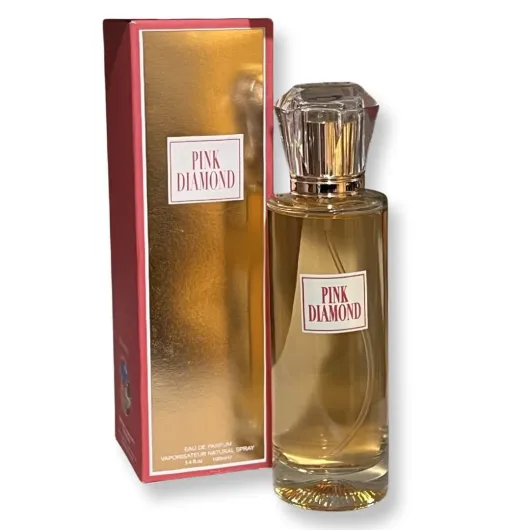 Pink Diamond Eau de Parfum for Women - 3.4 Fl Oz - Top Notes: Orange, Aldehyde and Lily