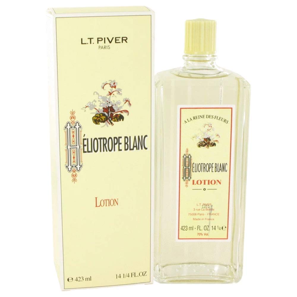 Heliotrope Blanc by LT Piver Lotion (Eau De Toilette) 3.3 oz