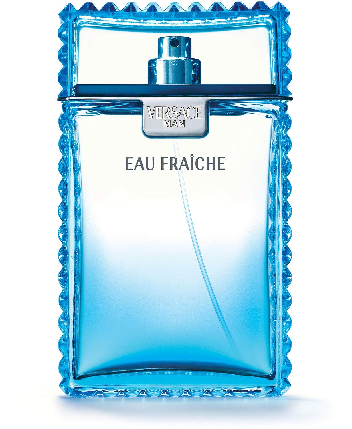 Versace Eau Fraiche for Men Eau De Toilette Spray, 6.8 Ounce, Muti-color 6.8 Fl Oz (Pack of 1) Cedar,Lemon