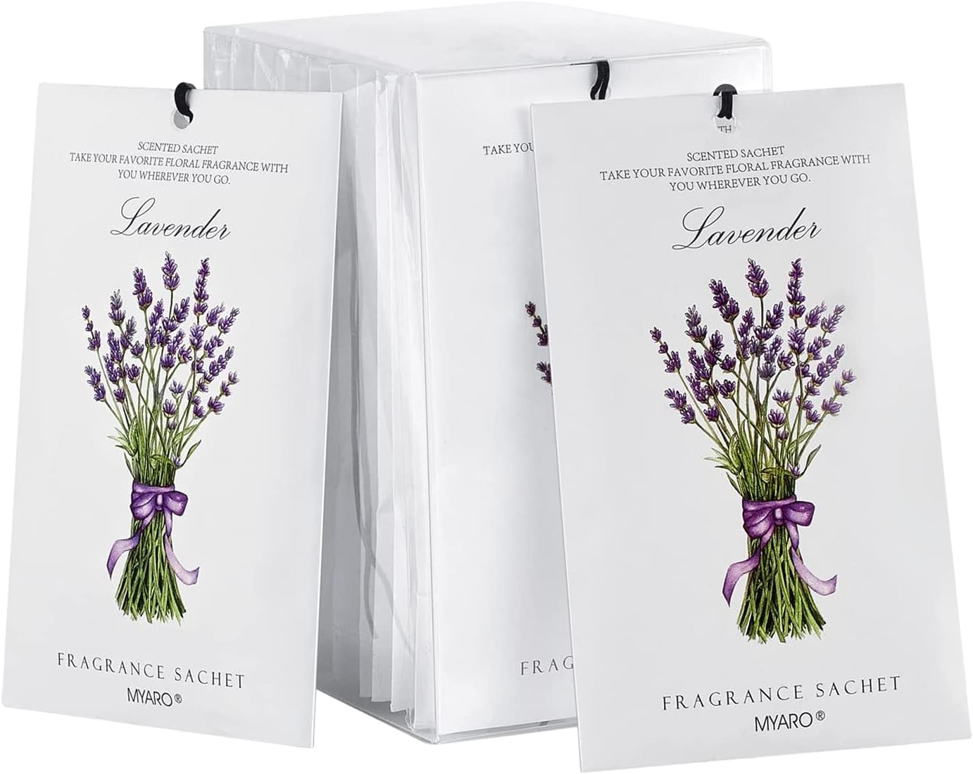 12 Packs Lavender Scented Sachets Air Freshener for Drawer and Closet, Long-Lasting Sachet Bag Room Car Odor Deodorizer Fresh Scent Home Fragrance