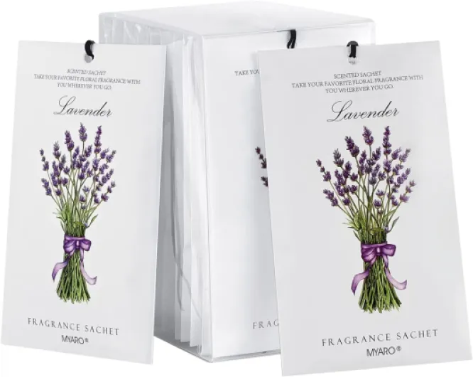 12 Packs Lavender Scented Sachets Air Freshener for Drawer and Closet, Long-Lasting Sachet Bag Room Car Odor Deodorizer Fresh Scent Home Fragrance