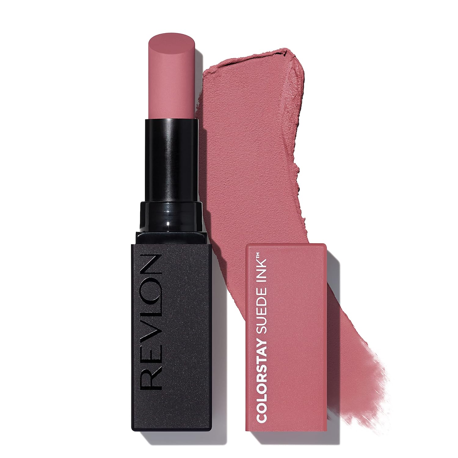 Lipstick, ColorStay Suede Ink, Built-in Primer, Stocking Stuffer for Women, Waterproof, Smudge-proof, Matte Color, 008 That Girl, 0.09 oz 008 That Girl 0.09 Ounce (Pack of 1)