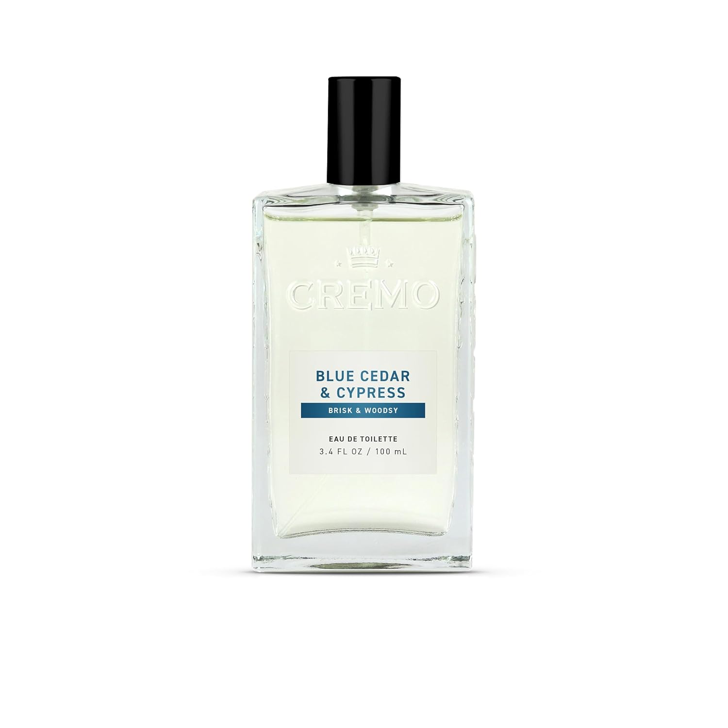 Cologne For Men - Blue Cedar & Cypress Mens Cologne Spray, A Woodsy Scent with Notes of Lemon Leaf, Cypress and Cedar, Multi-Layered Signature Men's Fragrances, 3.4 Fl Oz