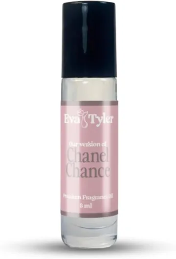 Our Version of Channel Chance Perfume Fragrance Oil Roll-on - USA Made - Rollerball Perfume - Alcohol Free (8ml (.27 fl oz)) Channel Chance 0.27 Fl Oz (Pack of 1)
