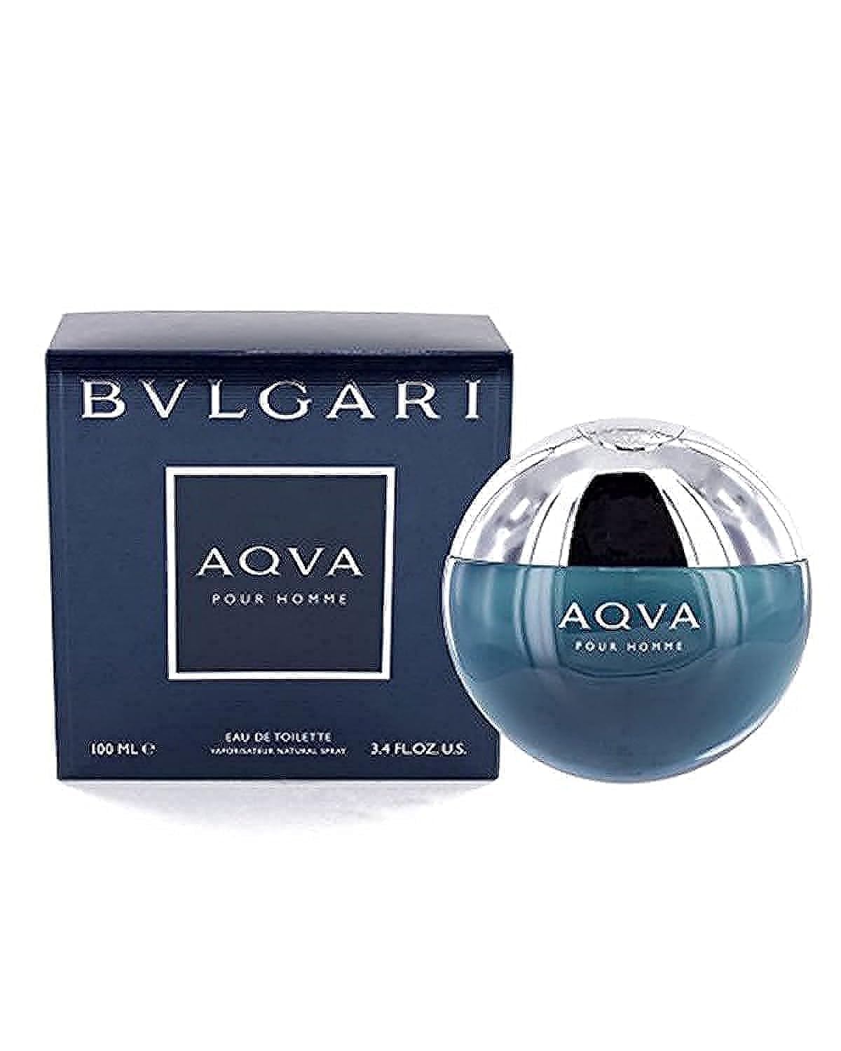 Bvlgari Aqua By Bvlgari For Men - Eau De Toilette Spray 3.4 Ounces Mandarin 3.4 Fl Oz (Pack of 1)