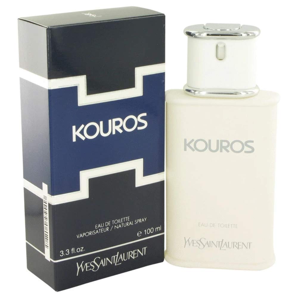 Yves Saint Laurent Kouros Eau De Toilette Spray for Men, 3.3 Ounce / 100 ml 3.3 Fl Oz (Pack of 1)