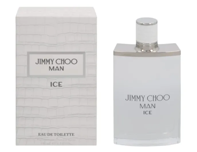 JIMMY CHOO - Man Ice Eau de Toilette - Men's Fragrance - Aromatic & Woody - With notes of Mandarin, Cedarwood & Moss 3.3 Fl Oz (Pack of 1)