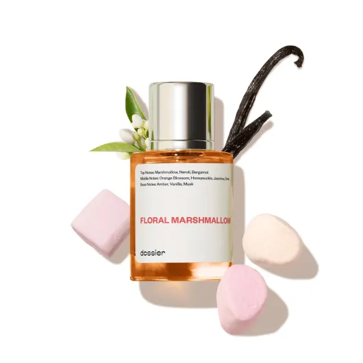 Eau de Parfum - Floral Marshmallow - Inspired by By Kilian's Love,Don't Be Shy - Perfume Luxury - Pure Infused - Paraben-Free - Vegan - Feminine - For Women -Fragrance 1.7 Fl 0z (Spray 50ml) Floral Marshmallow 1.7 Fl Oz (Pack of 1)