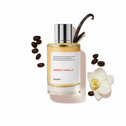 Ambery Vanilla 3.4Oz (100ml) - Eau de Parfum - Inspired by YSL's Black Opium - Long-lasting Fragrance - Feminine Ambery Vanilla 3.4 Fl Oz (Pack of 1)