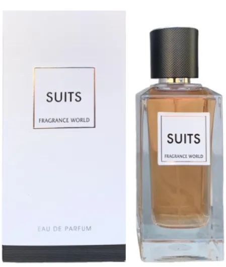 Suits by Fragrance World for Unisex - 3.4 oz EDP Spray Fresh 3.4 Fl Oz (Pack of 1)