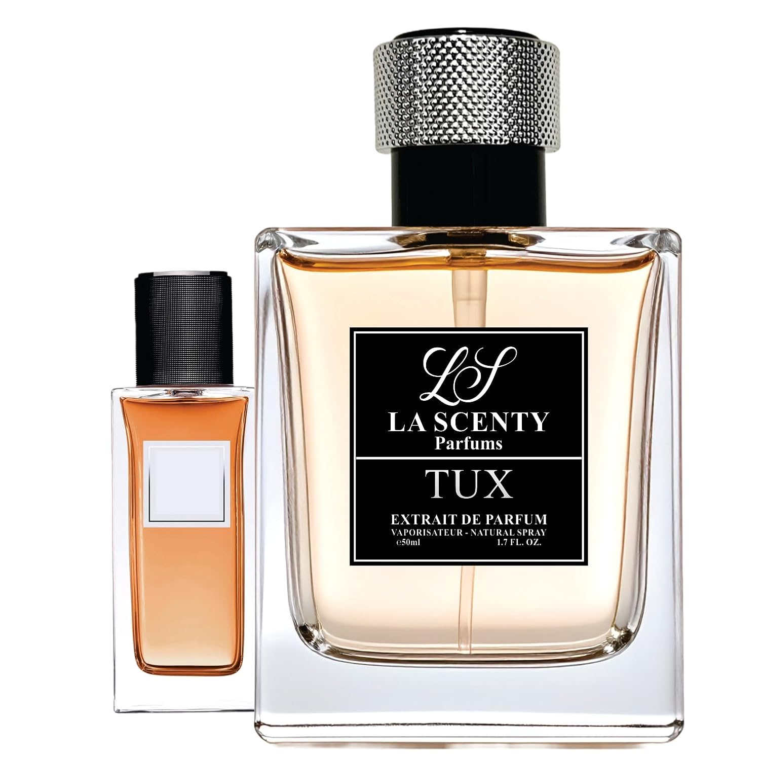 TUX - Inspired by Tuxedo for Men & Women (1.7oz / 50ml) - Extrait de Parfum - Long-Lasting Amber Spicy Patchouli Scent - Bold, Elegant Unisex Signature Fragrance