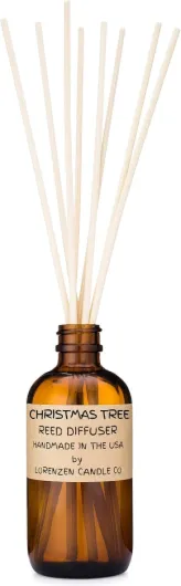 Christmas Tree Reed Diffuser Set - Handmade in The USA by American Workers - Lasts for 2-3 Months -