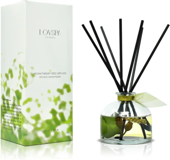 Eucalyptus Reed Diffuser Set for Home, Revive Fresh Eucalyptus, Sage, Citrus & Mint Scent Diffuser with Sticks for Bathroom Shelf Decor Accessories, Top Aromatherapy Gift for Women Revive Eucalyptus Bell/4.5 oz