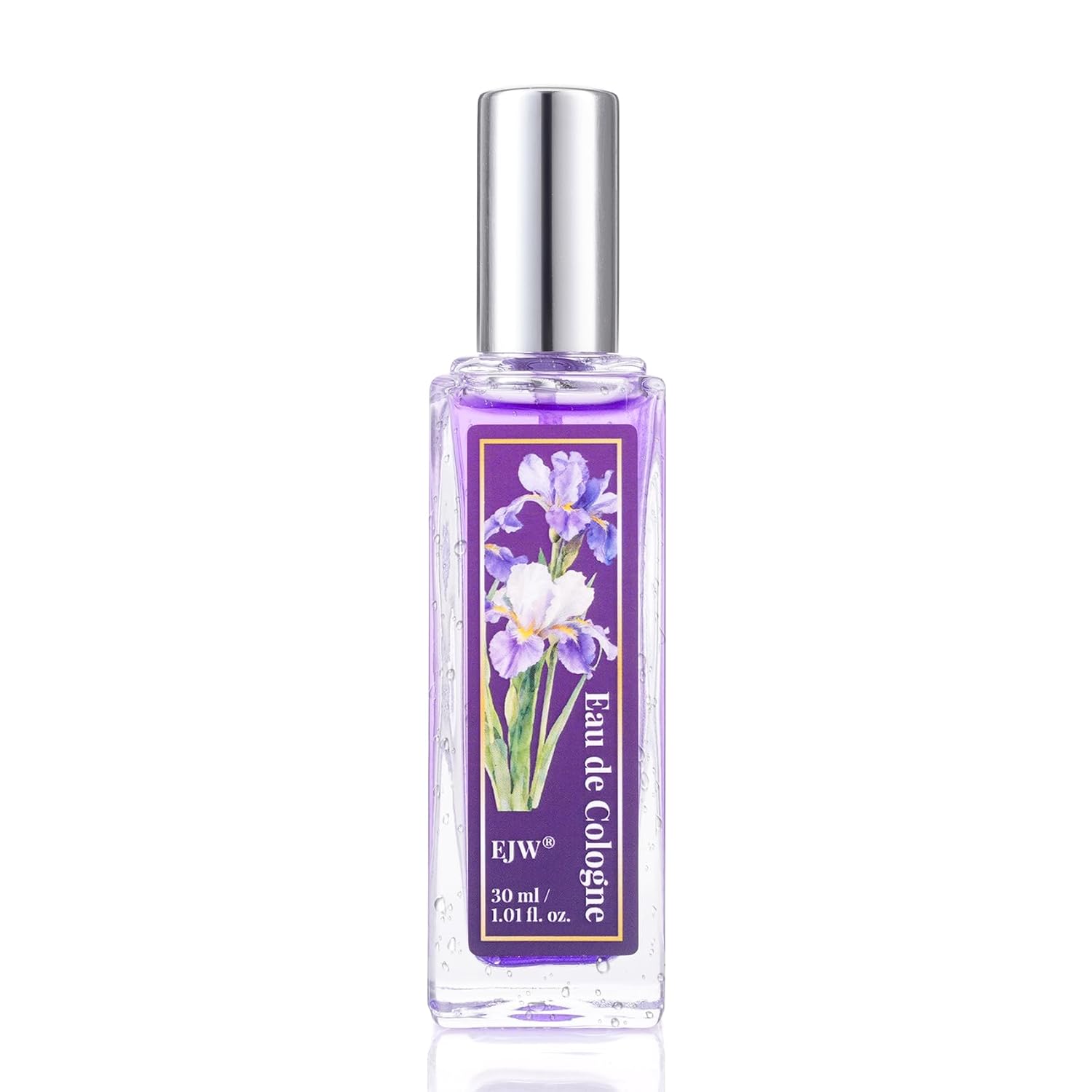 Midnight Violet Body Spray for Women - Elegant Floral Hair Perfume & Body Mist, Alcohol-Free Long-Lasting Fragrance with Aloe & Coconut, 1.01 fl oz (Midnight Violet)